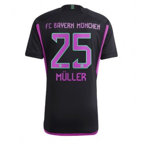 Bayern Munich Thomas Muller #25 Udebanetrøje 2023-24 Kort ærmer